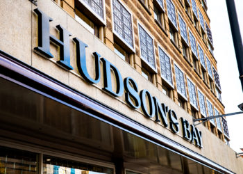 Gevel van Hudson's Bay Haarlem