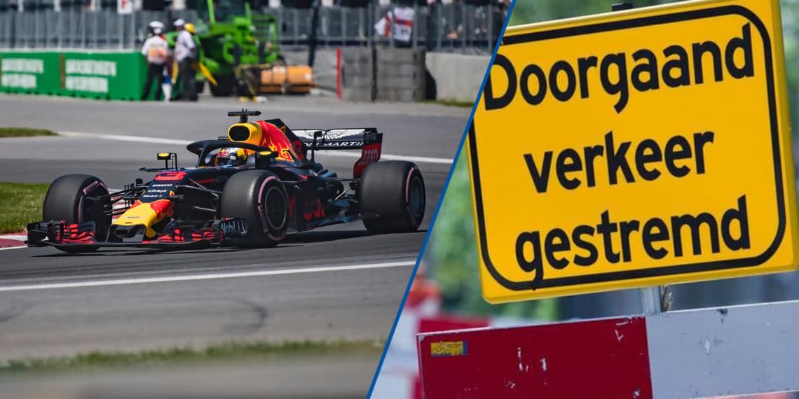 Wegafsluitingen in Haarlem tijdens Formule 1 weekend