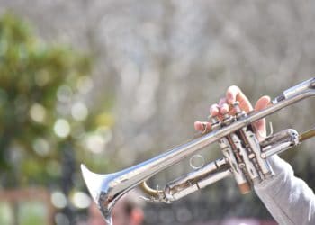Harmen Klaver deed een oproep aan trompetisten voor de dodenherdenking