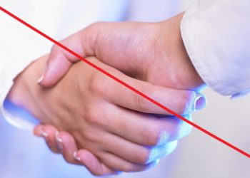 Zwaaien of buigen op het raadhuis in Heemstede