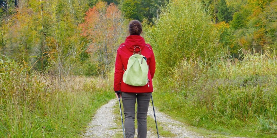 Druktemeter voor wandelaars in de lucht