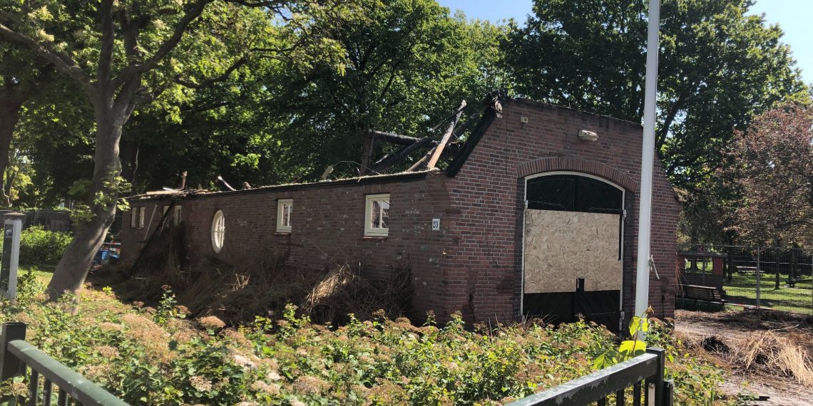 Brand in buurthuis aan de Mercuriusstraat