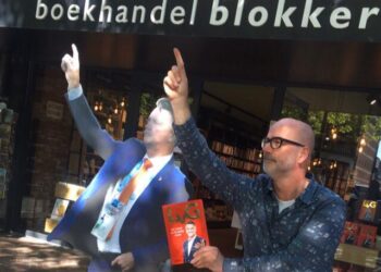 Arno Koek van boekhandel Blokker