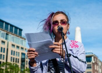 Robin Habbé, activiste van Extinction Rebellion