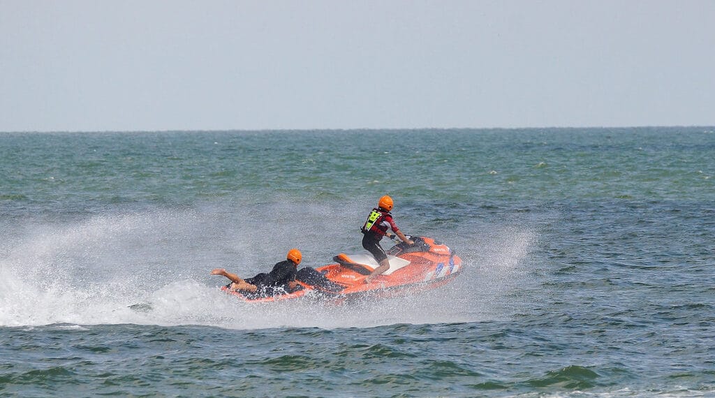 Reddingsbrigade Zandvoort en Bloemendaal heeft relatief rustig weekend