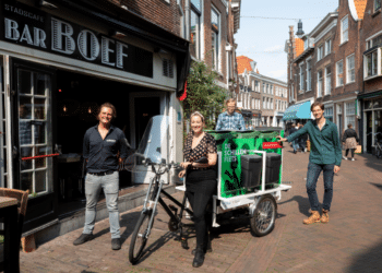 Haarlemse schillenfiets de oplossing voor voedselverspilling in de horeca