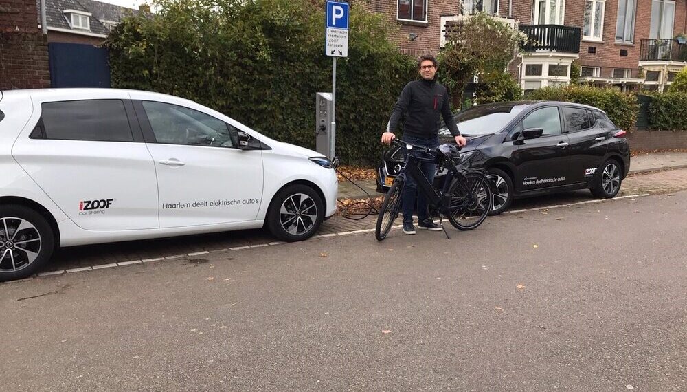 Eerste stap naar autovrij centrum Haarlem: elektrische auto’s delen