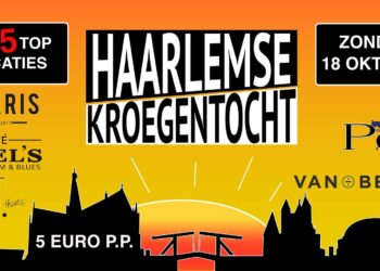 Haarlemse kroegentocht op zondag 18 oktober