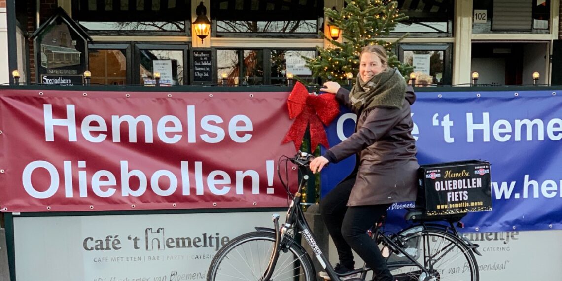 Bloemendaals restaurant ’t Hemeltje komt met de oliebollenfiets