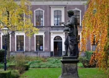 Rector Jan Henk van der Werff van het Stedelijk Gymnasium over de online open dag voor achtstegroepers
