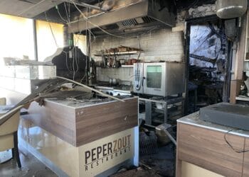 Brand in PeperZout, restaurant in vlammen op