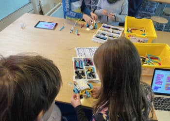Kinderen kunnen leren programeren met behulp van Lego