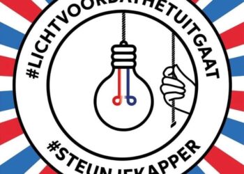 Kappers in actie #lichtaanvoordathetuitgaat