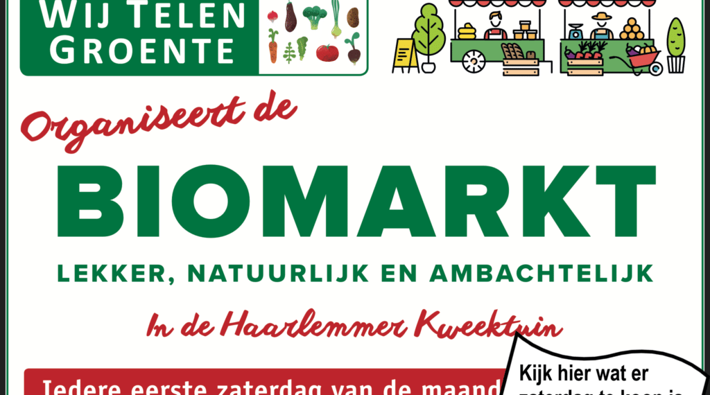 Bio-boodschappen doen in de Haarlemmer Kweektuin