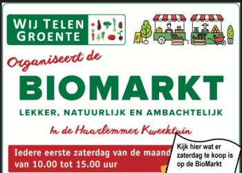 Bio-boodschappen doen in de Haarlemmer Kweektuin