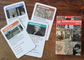 Museum Haarlem komt met eigen kwartetspel vol bekende Haarlemmers