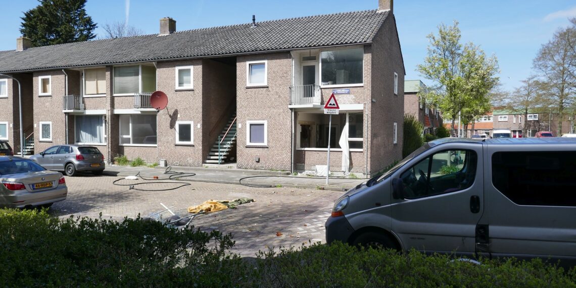 Grote ontploffing in J.J. Hamelinkstraat