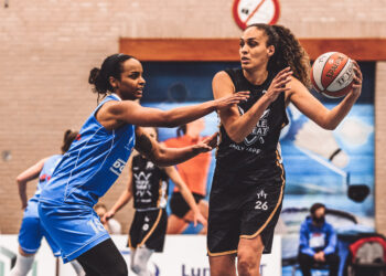 Basketbalster Naomi Halman