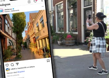 Zo werd dit straatje dé Instagram-spot van Haarlem