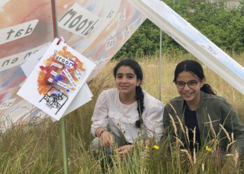 Kinderen dromen weg met kunst in Schalkwijk: “Ik wil profvoetballer worden”