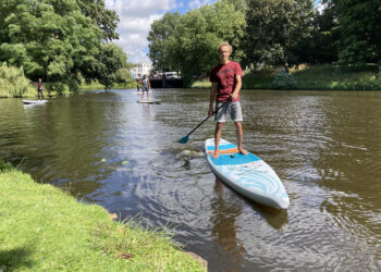 Gemeente waarschuwt suppers: ‘Mijd deel van Spaarne om ongelukken te voorkomen’