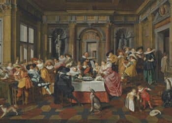 Frans Hals Museum koopt topstuk met ‘Haarlems feestje’ uit 17e eeuw