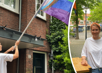 Regenboogvlag bruut van gevel getrokken: “Dit gedrag is onacceptabel”