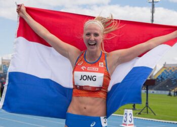 Atleet Fleur Jong leeft in een roes en gaat van huldiging naar huldiging