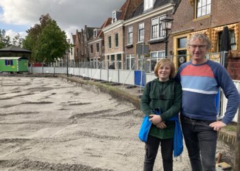 Uniek plaatje: Kolksluis Spaarndam ligt vol met zand