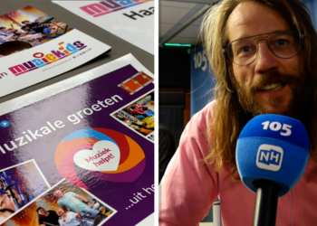 Giel Beelen zamelt op zijn oude plek geld in voor muziekstudio voor zieke kinderen