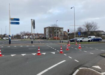 Westelijke Randweg afgezet, geen verkeer mogelijk in zuidelijke richting