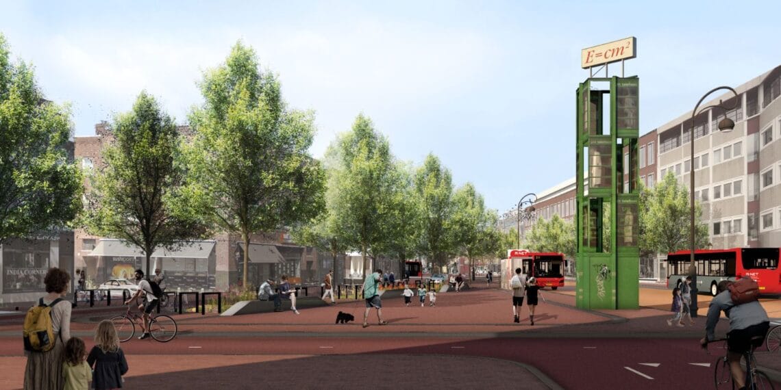Herinrichting Houtplein begonnen: straks geen ruimte meer voor auto’s