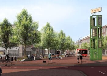 Herinrichting Houtplein begonnen: straks geen ruimte meer voor auto’s