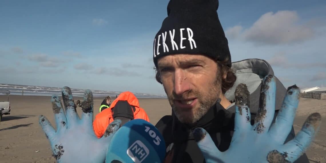 Belgisch onderzoek: stookolie op stranden zeer waarschijnlijk door recente lozing of incident