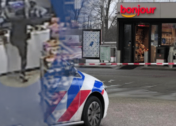 Politie geeft beelden vrij van gewapende overval op tankstation Amsterdamsevaart