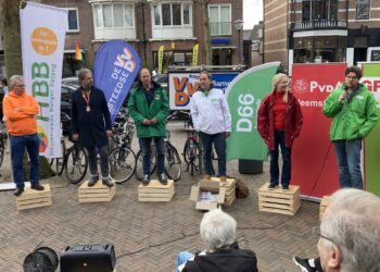 Zeepkistendebat op straat in Heemstede: “Cool initiatief, hadden ze eerder moeten doen”