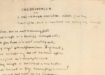 Uniek vredesgedicht Vondel geveild in Haarlem: waarde zo’n twintigduizend euro