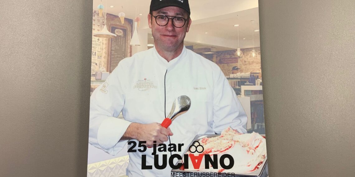 Meesterijsbereider Luc Blok zit 25 jaar in het vak en verklapt de favoriete ijssmaken van onze koning en koningin