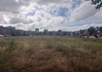 De plek waar het Baden Powel project moet worden gerealiseerd