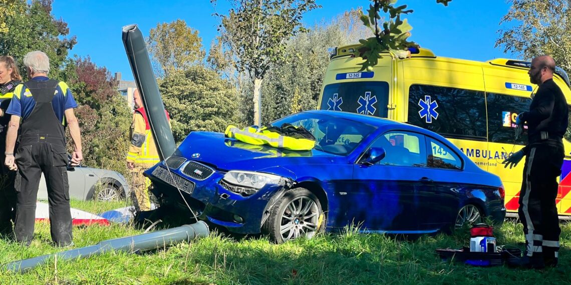 Bestuurder gereanimeerd na ongeluk Europaweg