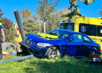 Bestuurder gereanimeerd na ongeluk Europaweg