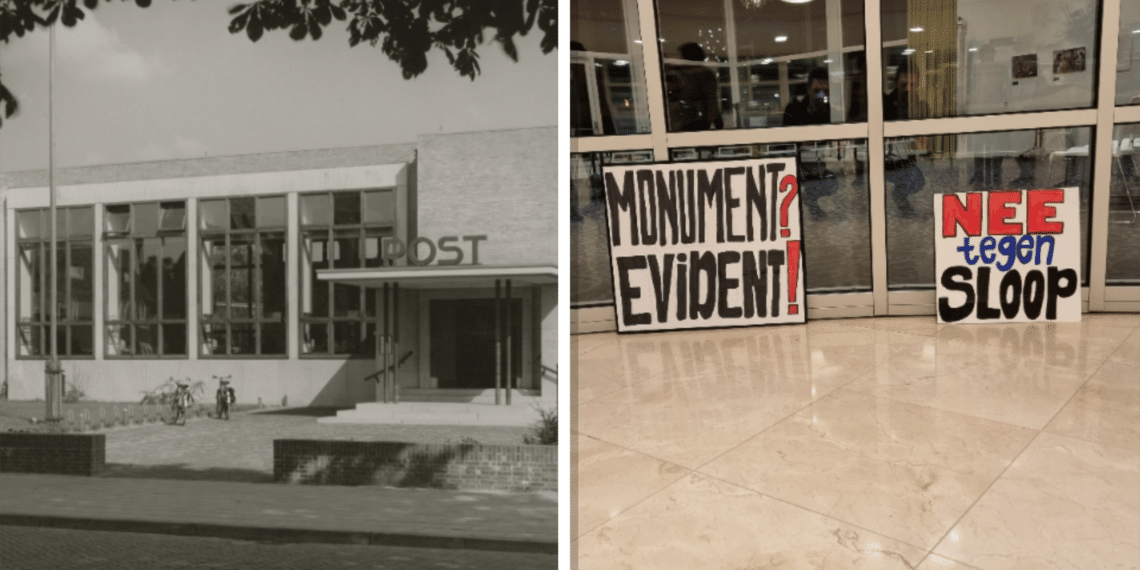 Nog altijd dreigt sloop voor monumentaal postkantoor Heemstede