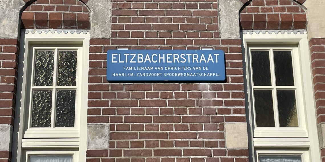 Wist je dat? Deel 3: Eltzbacherstraat in Zandvoort is vernoemd naar Duitse bankiersfamilie