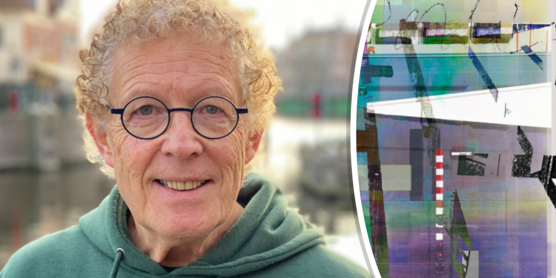 Kunstenaar tovert Spaarne-foto’s om tot beeldenappelmoes: “Stijgt boven werkelijkheid uit”