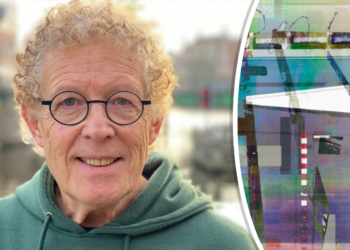 Kunstenaar tovert Spaarne-foto’s om tot beeldenappelmoes: “Stijgt boven werkelijkheid uit”