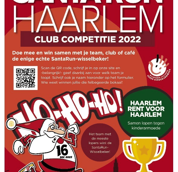 SantaRun organiseert een clubcompetitie: “Deze uitdaging leggen we bij iedereen neer”