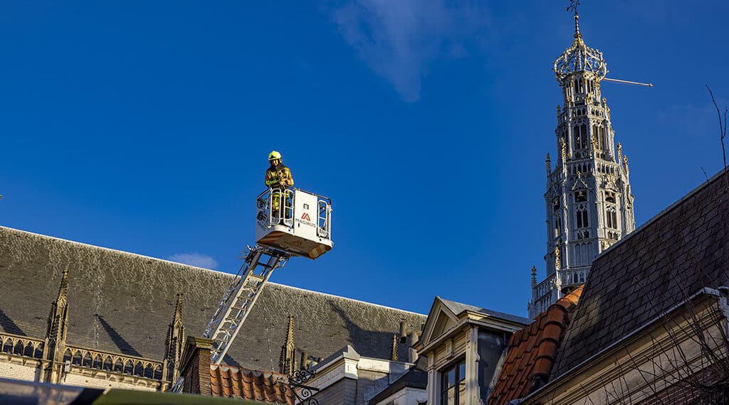 ‘Rookontwikkeling’ in Haarlemse binnenstad blijkt rookmachine