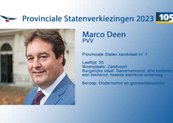 Provinciale Staten verkiezingen Noord-Holland: Marco Deen, PVV