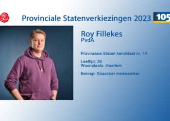 Provinciale Staten verkiezingen Noord-Holland: Roy Fillekes, PvdA