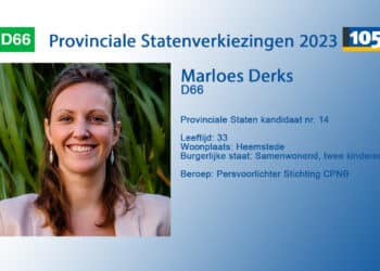 Provinciale Staten verkiezingen Noord-Holland: Marloes Derks, D66